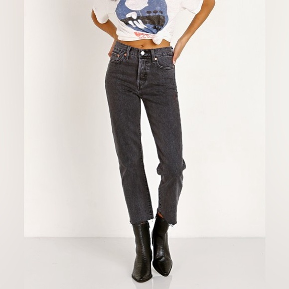 Levi's Wedgie Straight Leg Jean That Girl SIZE 26 - Picture 4 of 13